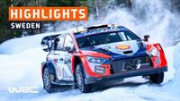 Rally Sweden Saturday morning highlights