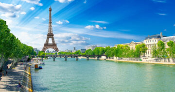 Eiffel tower in Paris France