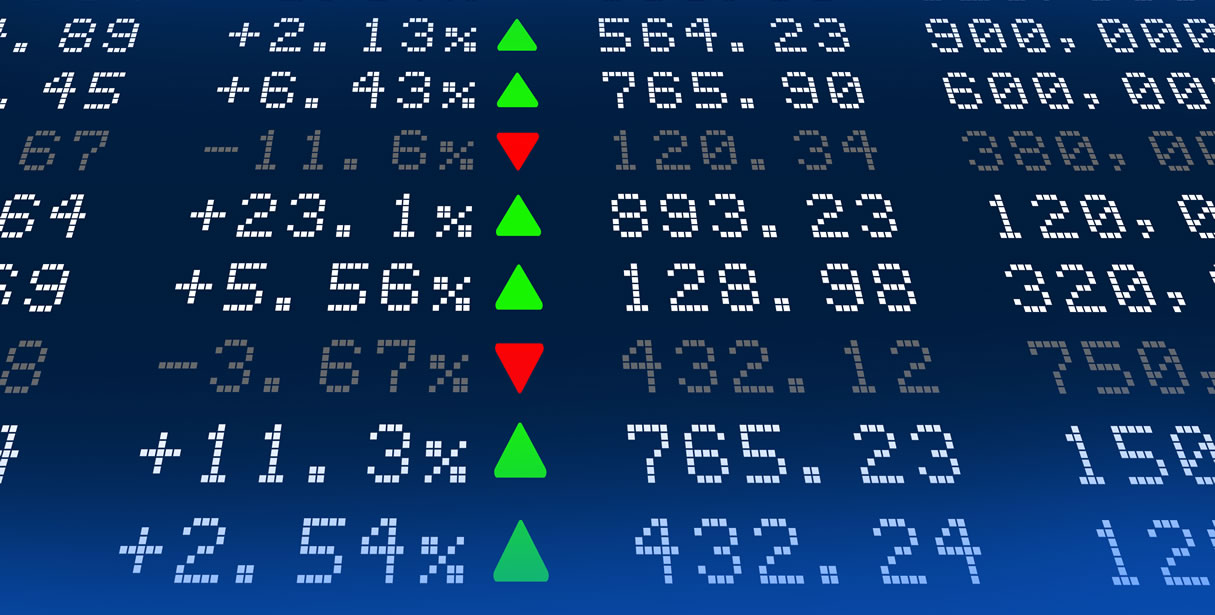 Stock exchange prices