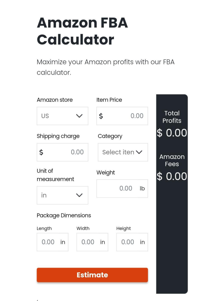 Amazon Calculator