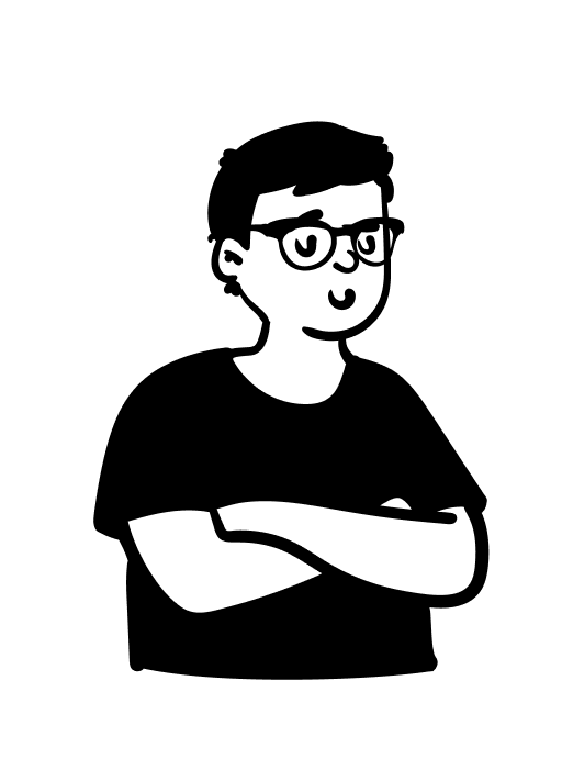 Jake Pool in cartoon